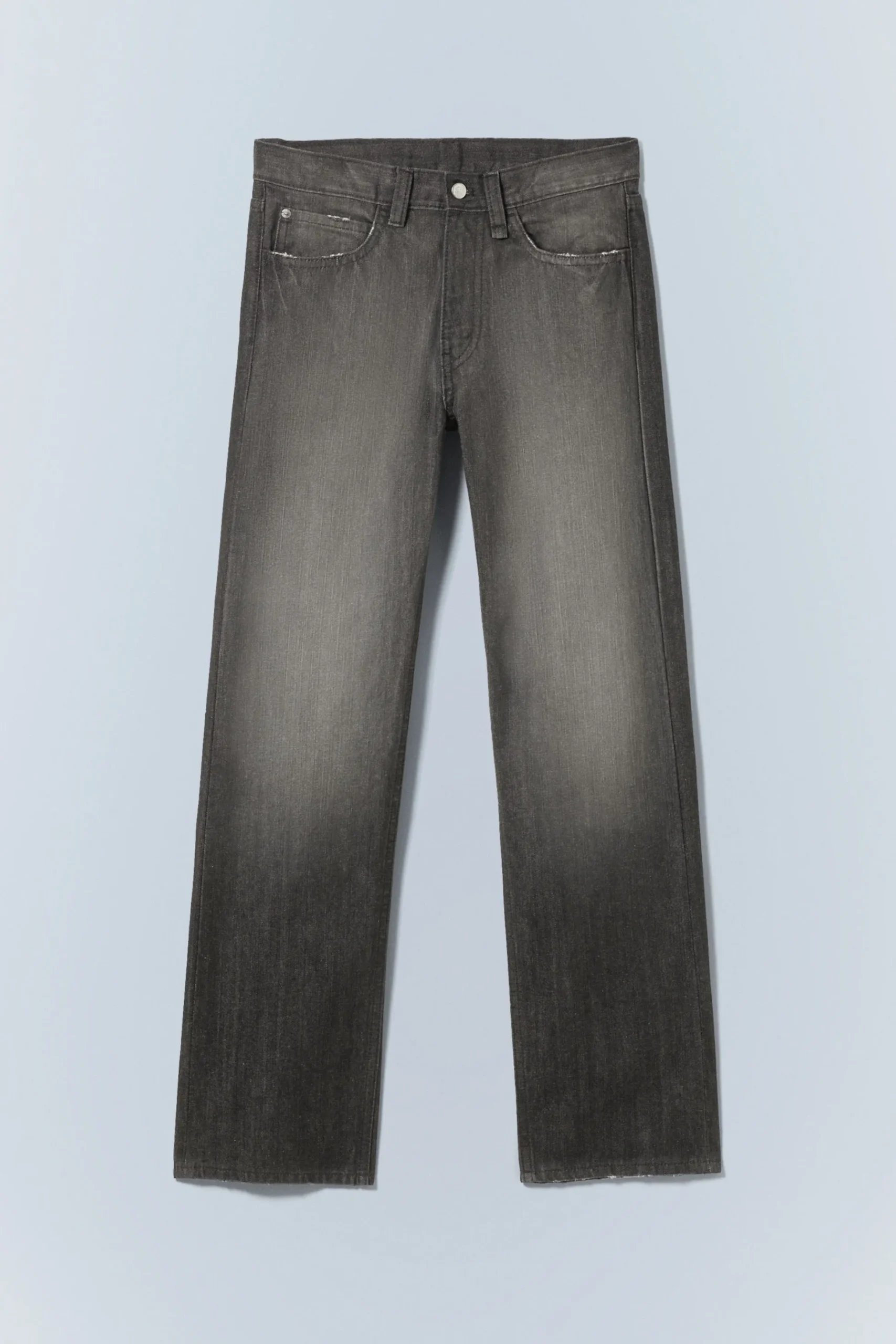 Weekday ANTI UNISEX LOW WAIST REGULAR STRAIGHT JEANS rubby black Best