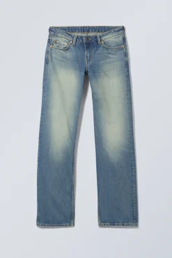 Weekday ARROW LOW RISE REGULAR STRAIGHT LEG JEANS jackpot blue medium blue Clearance