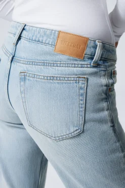 Weekday ARROW LOW RISE REGULAR STRAIGHT LEG JEANS aeon blue light blue Cheap