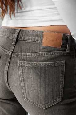 Weekday ARROW LOW RISE REGULAR STRAIGHT LEG JEANS mine grey medium grey Hot