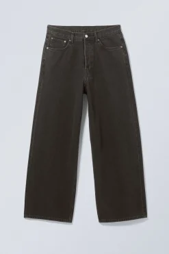 Weekday ASTRO LOOSE BAGGY LEG JEANS tuned black black Online