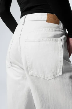 Weekday ASTRO LOOSE BAGGY LEG JEANS white Online