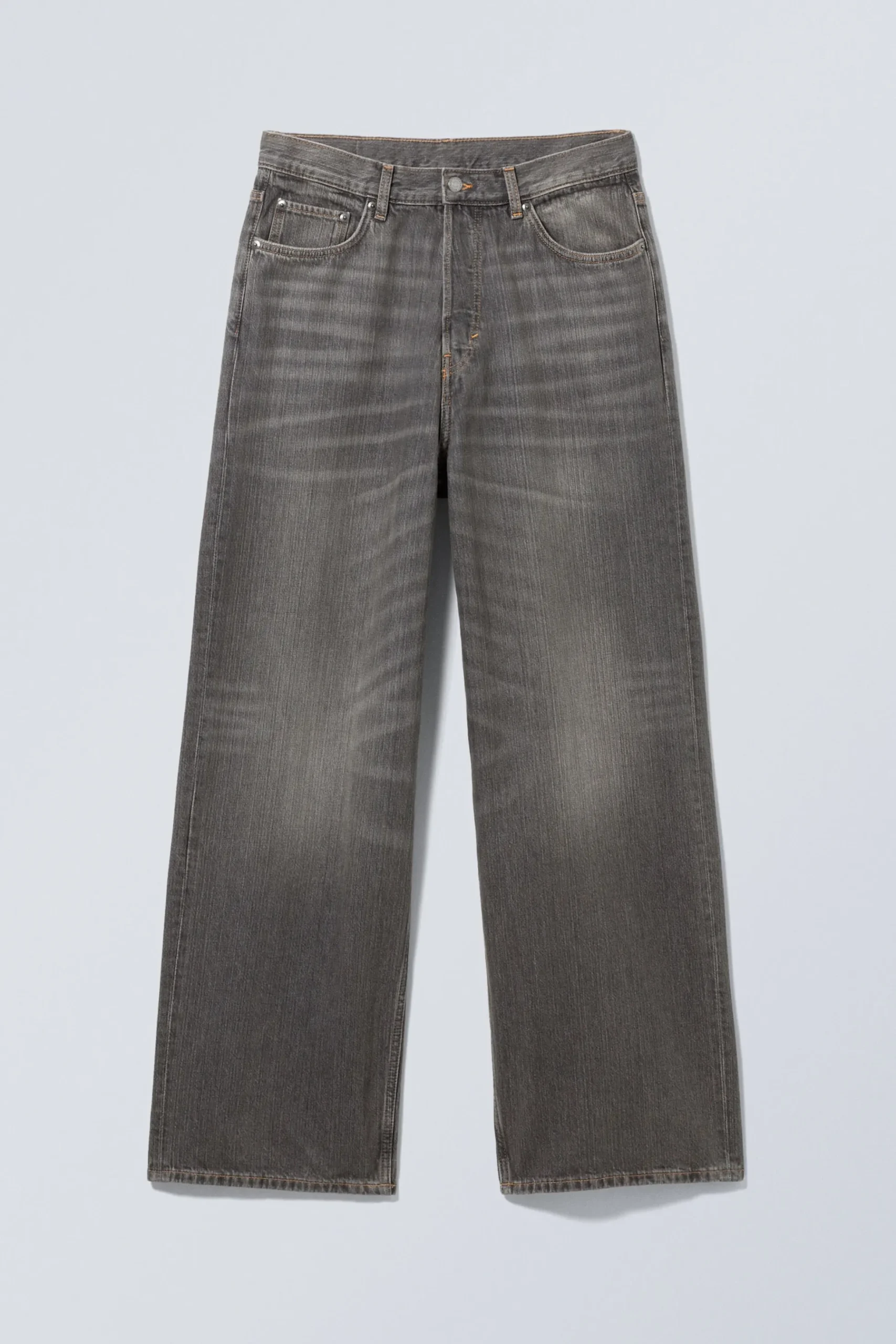 Weekday ASTRO LOOSE BAGGY LEG JEANS mine grey Flash Sale