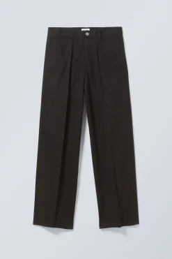 Weekday ASTRO LOOSE TROUSERS black Flash Sale