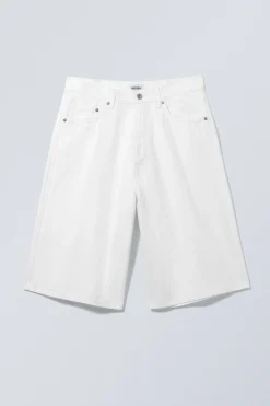 Weekday ASTRO LOOSE TWILL SHORTS white Online