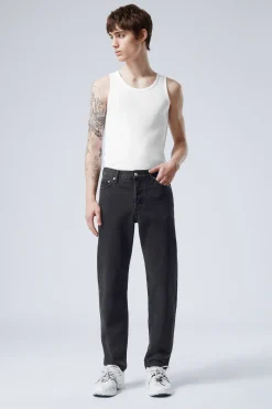 Weekday BARREL RELAXED TAPERD LEG JEANS tuned black black Best