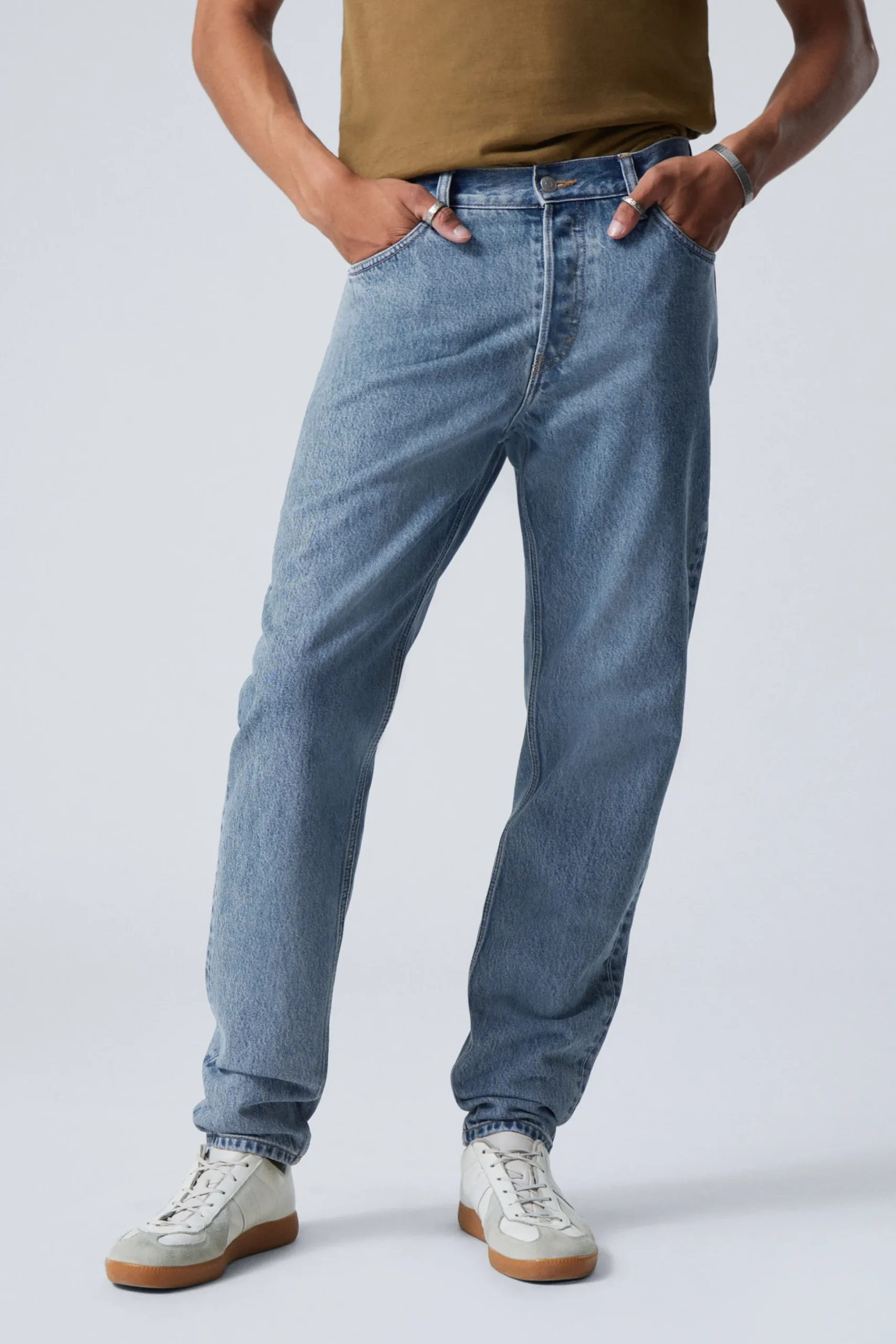 Weekday BARREL RELAXED TAPERD LEG JEANS 90s blue medium blue Sale