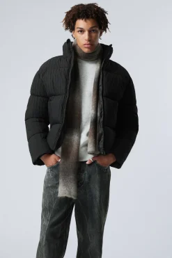 Weekday BEN RIB PUFFER JACKET black Store