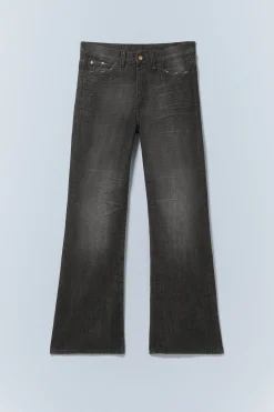 Weekday BOO BOOTLEG LOW WAIST REGULAR BOOTCUT JEANS chafe black Best