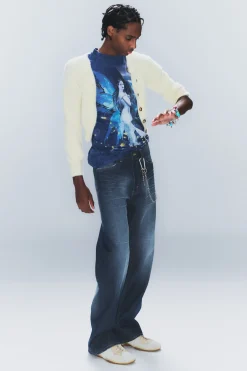 Weekday BOO BOOTLEG LOW WAIST REGULAR BOOTCUT JEANS star blue Cheap