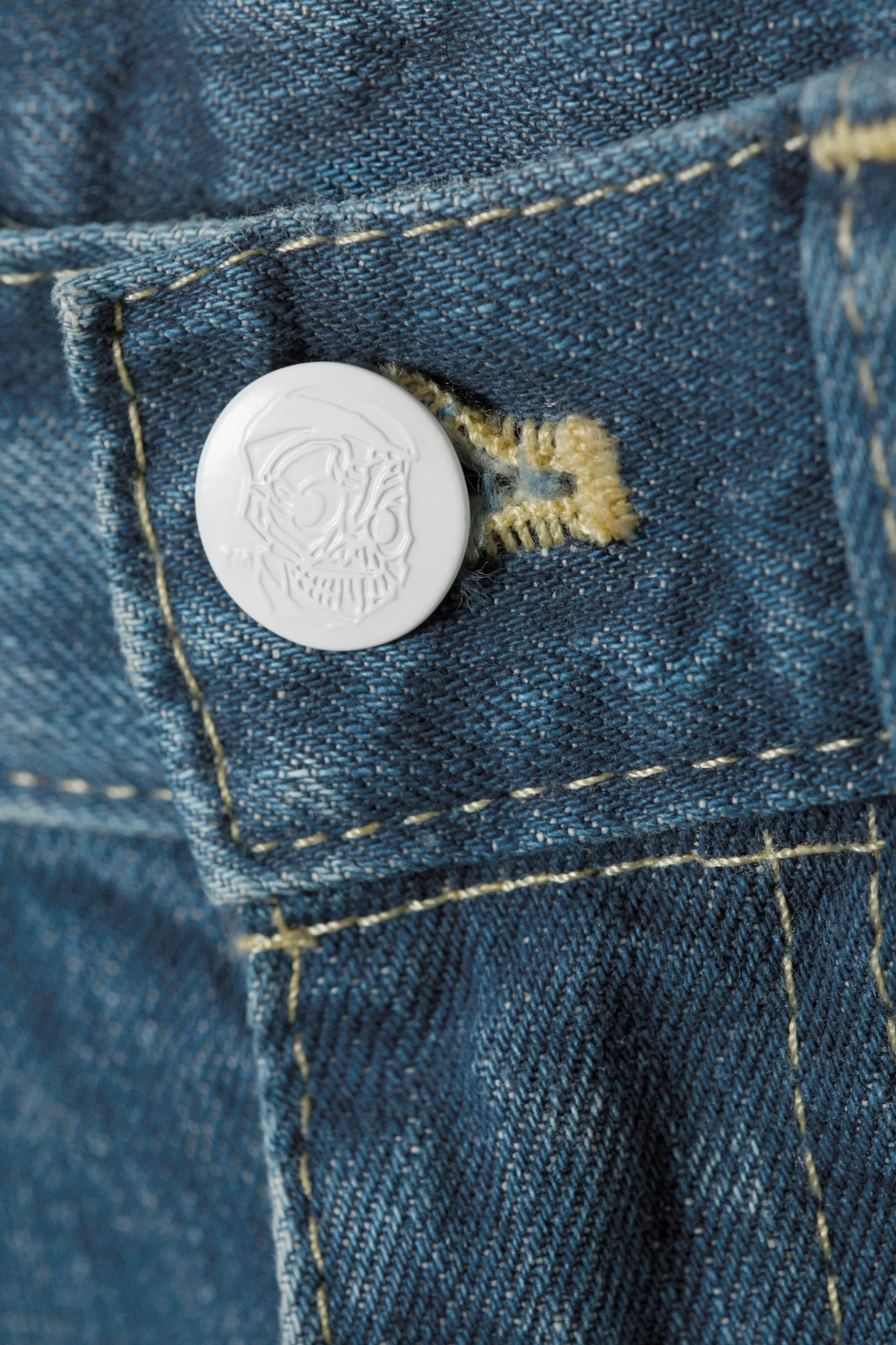 Weekday BOO BOOTLEG LOW WAIST REGULAR BOOTCUT JEANS whiped blue Best Sale