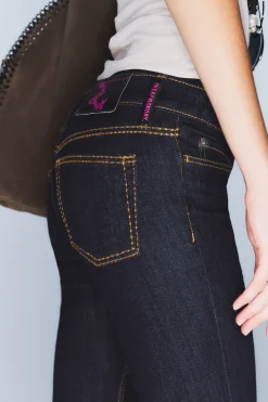 Weekday BOOTY BEI LOW WAIST SKINNY BOOTCUT JEANS blue top rinse Sale