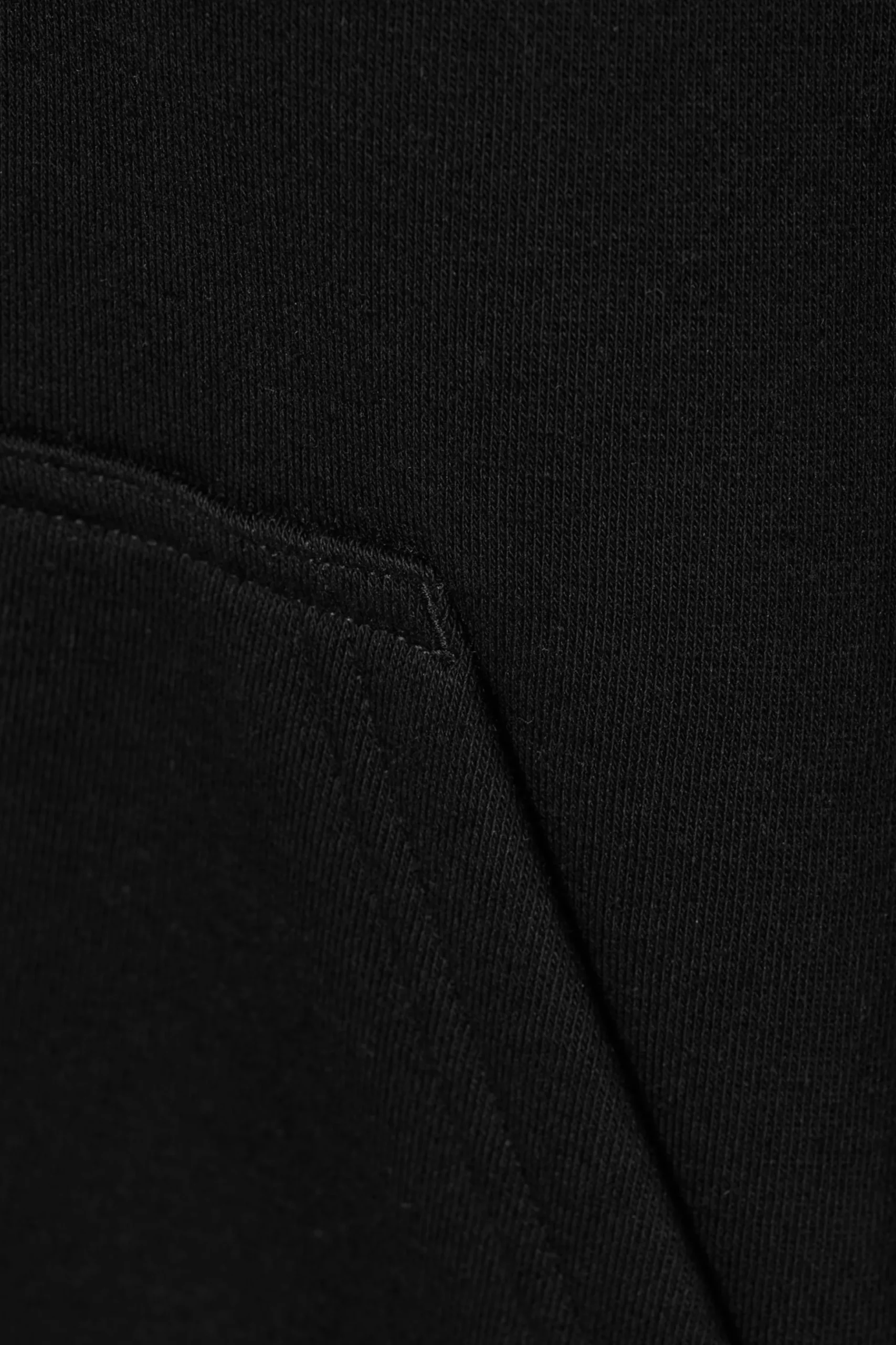 Weekday BOXY HEAVYWEIGHT HOODIE black Sale