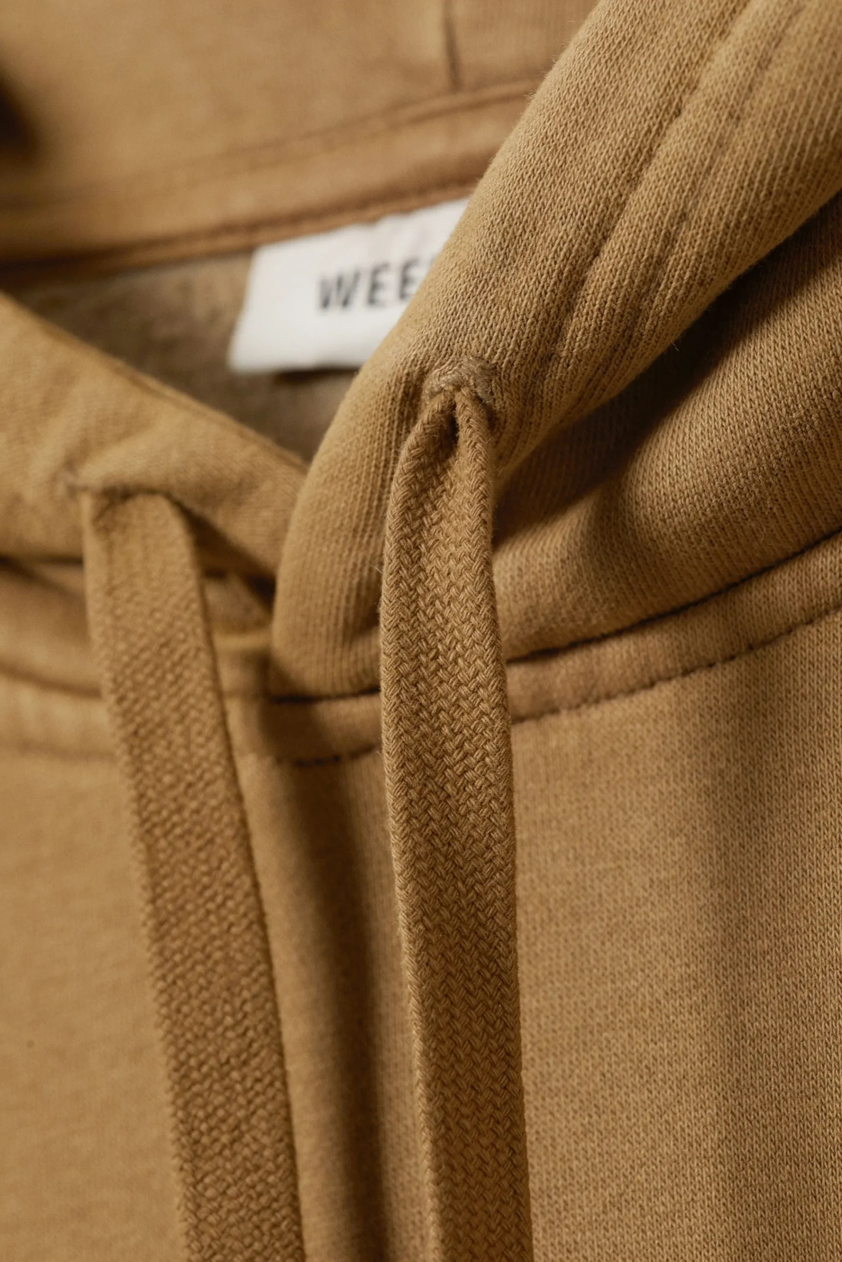 Weekday BOXY HEAVYWEIGHT HOODIE medium brown Hot