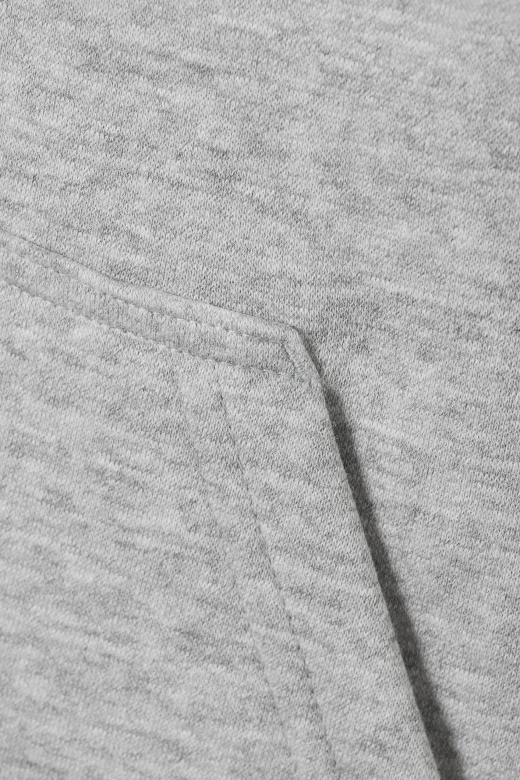 Weekday BOXY MIDWEIGHT ZIP HOODIE light grey melange Hot