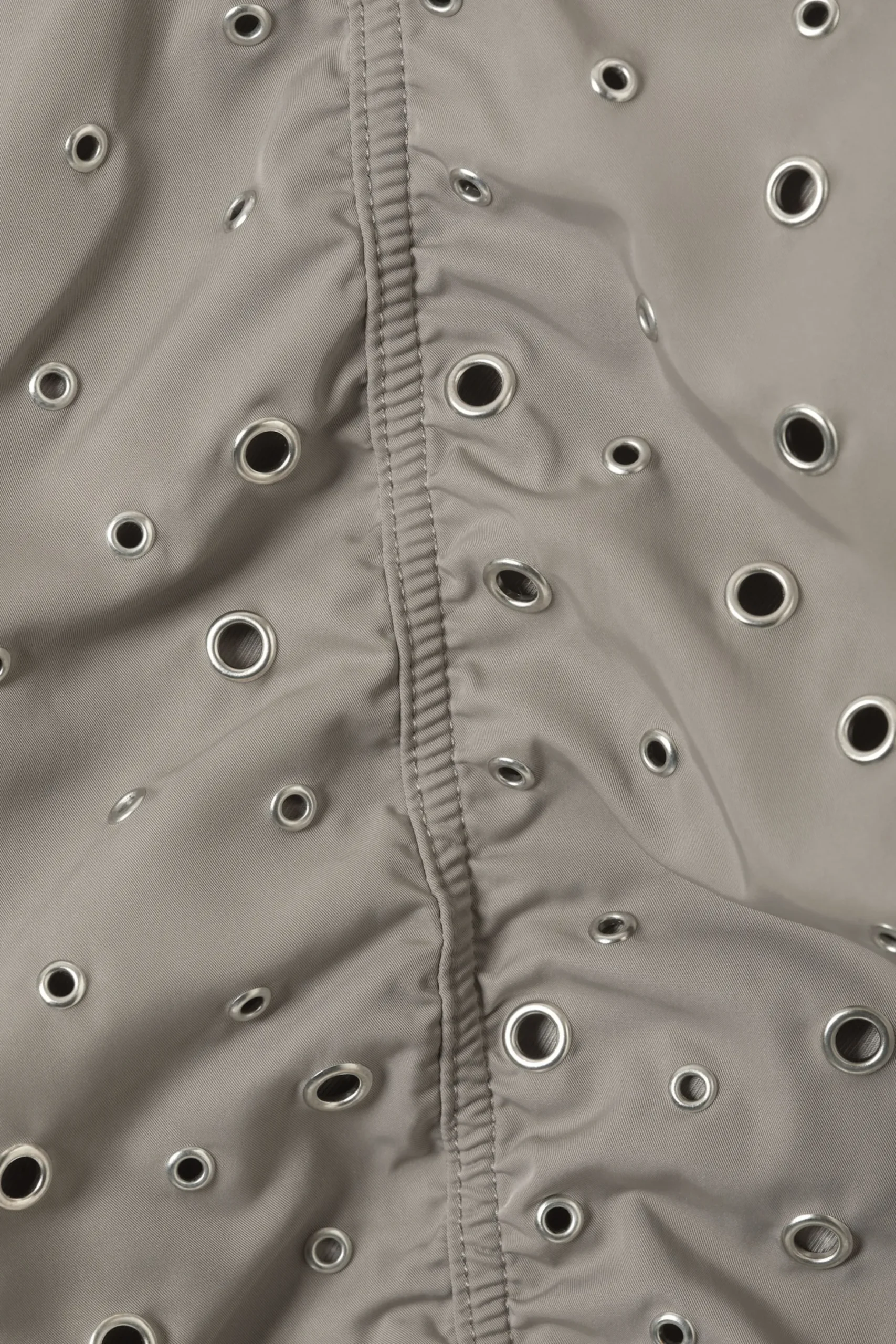 Weekday CROPPED EYELET BOMBER JACKET dusty mole Best