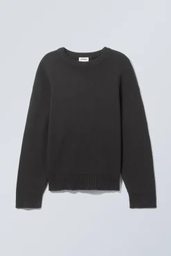 Weekday CYPHER OVERSIZED SWEATER black New