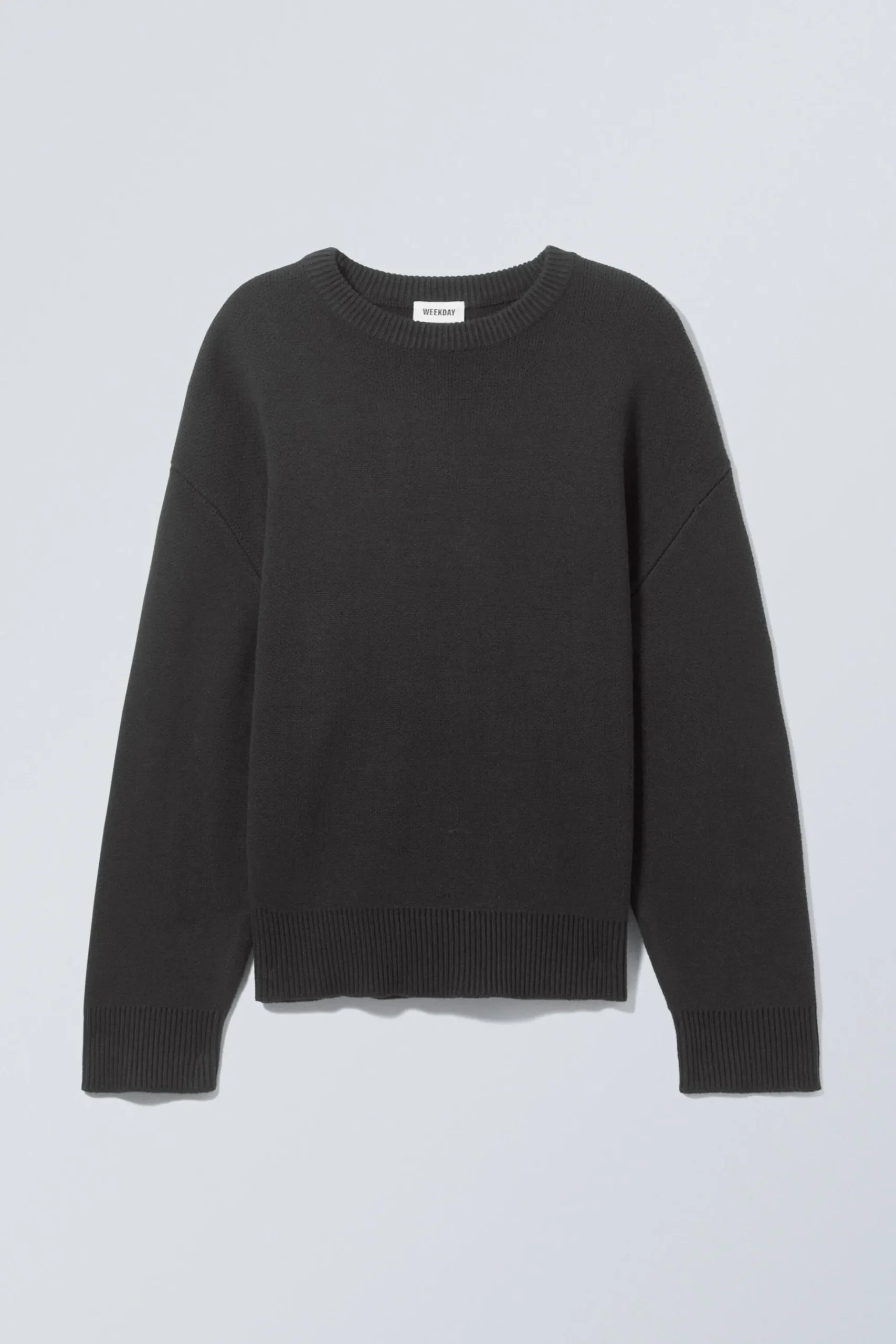 Weekday CYPHER OVERSIZED SWEATER black New