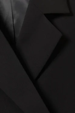 Weekday DOUBLE-BREASTED SUITING BLAZER black Discount