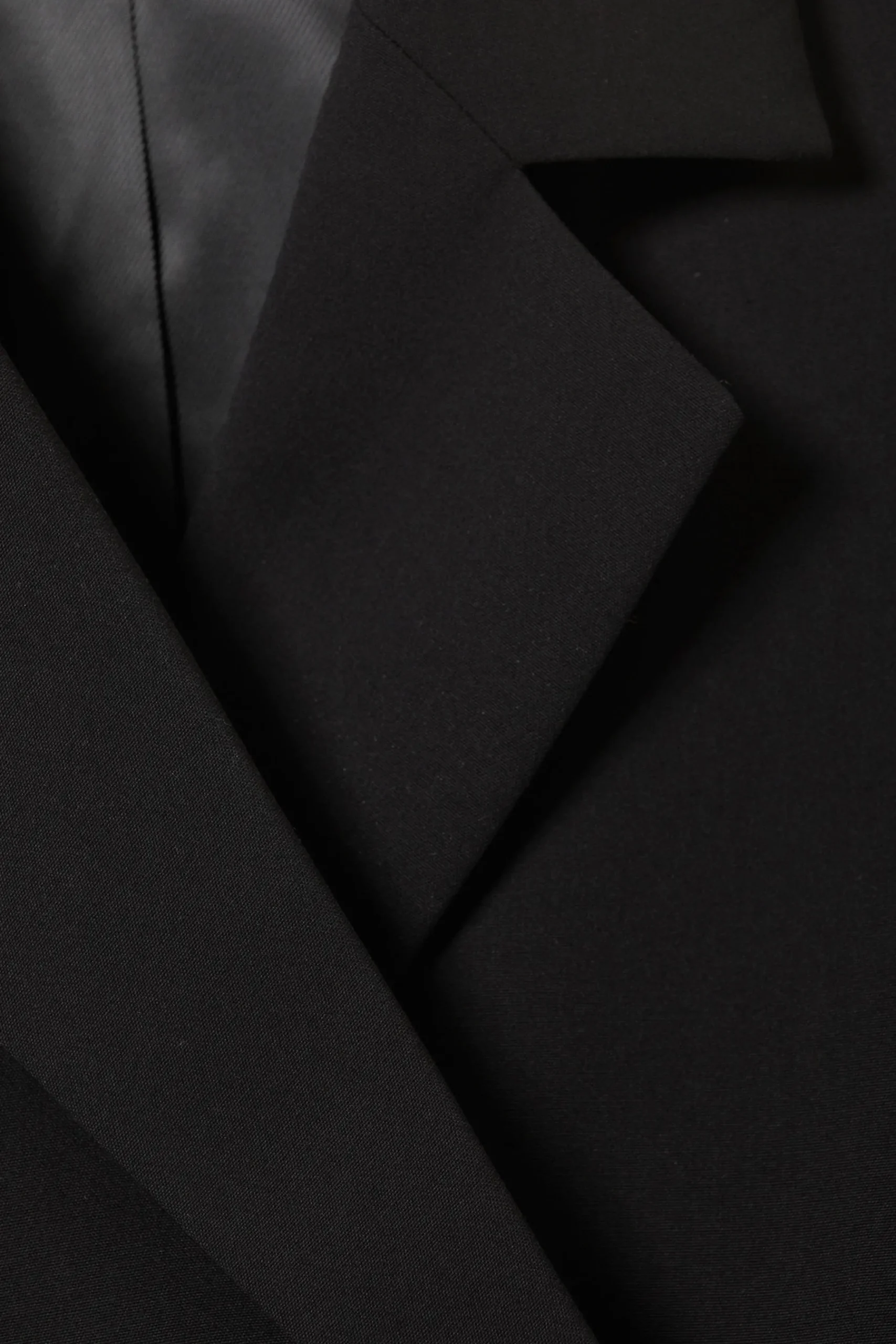Weekday DOUBLE-BREASTED SUITING BLAZER black Discount
