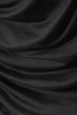 Weekday DRAPE ASYMMETRIC LYOCELL TOP black Best
