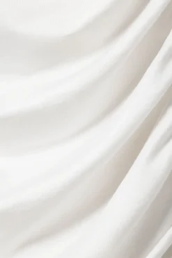 Weekday DRAPE ASYMMETRIC LYOCELL TOP white Fashion