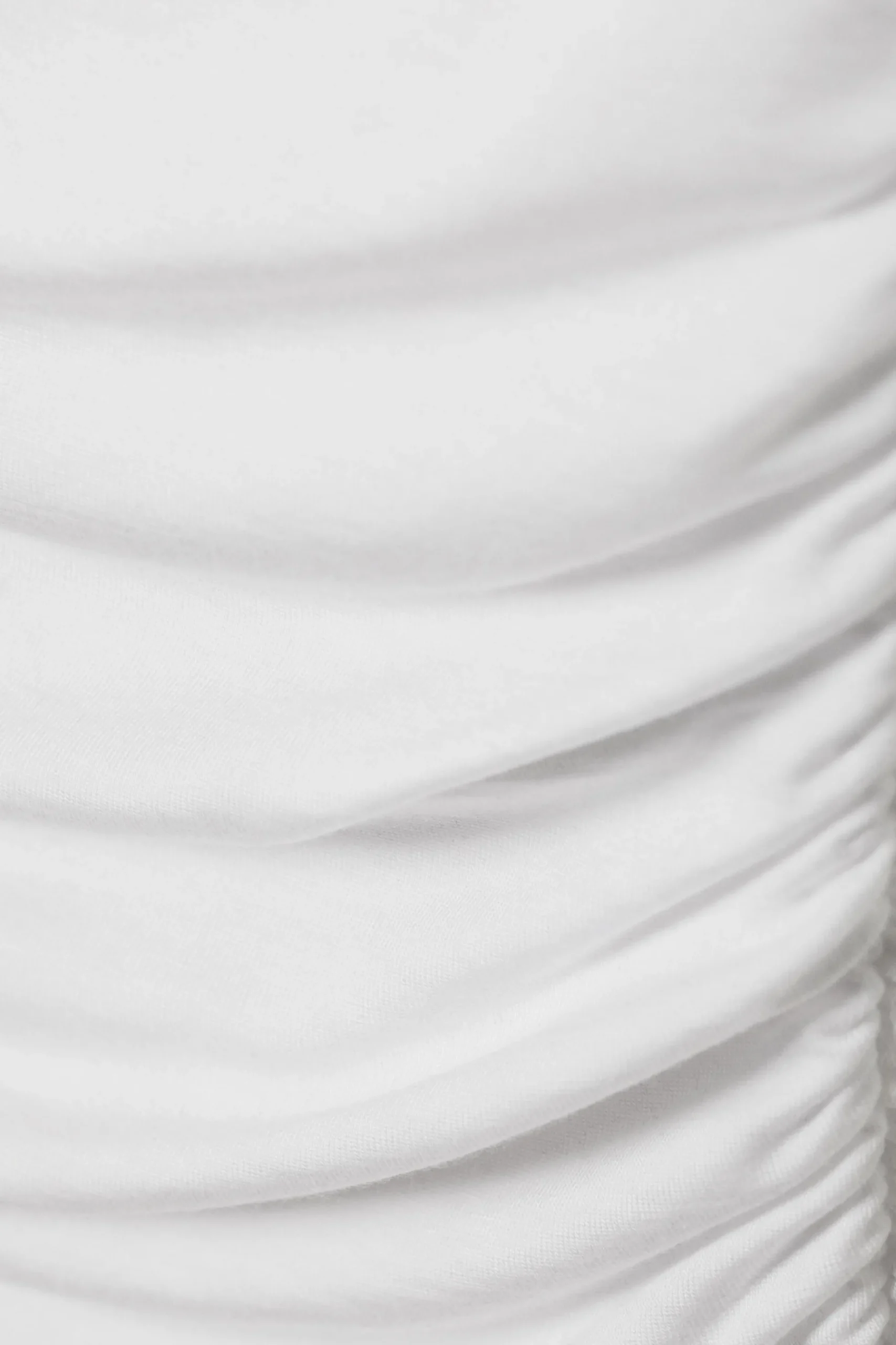 Weekday DRAPE MOCK-NECK TOP white Flash Sale