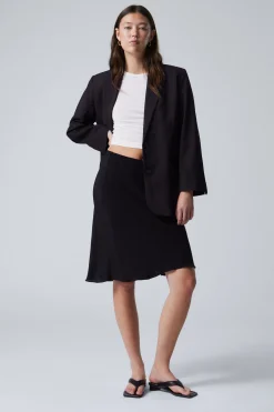 Weekday ERIN OVERSIZED BLAZER dark plum Fashion