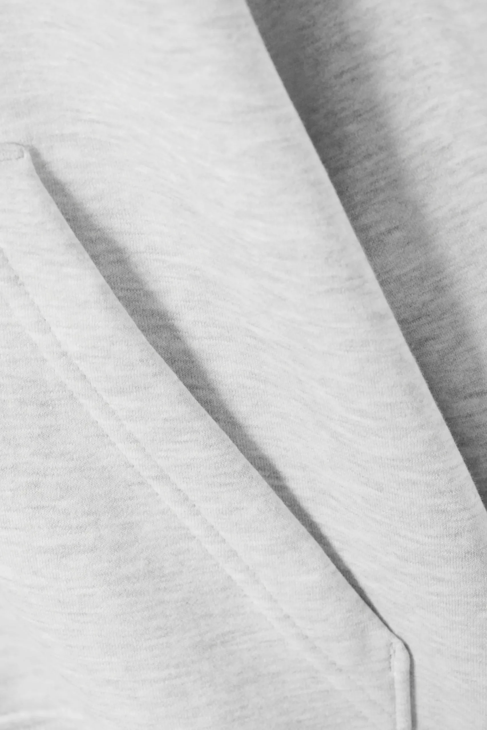 Weekday ESSENCE BOXY ZIP HOODIE grey melange Shop