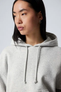 Weekday ESSENCE STANDARD HOODIE light grey Best