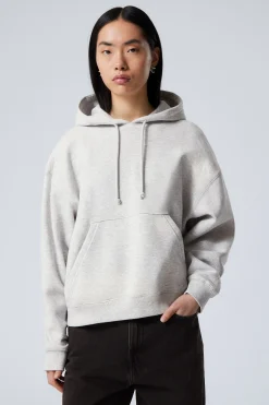 Weekday ESSENCE STANDARD HOODIE light grey Best