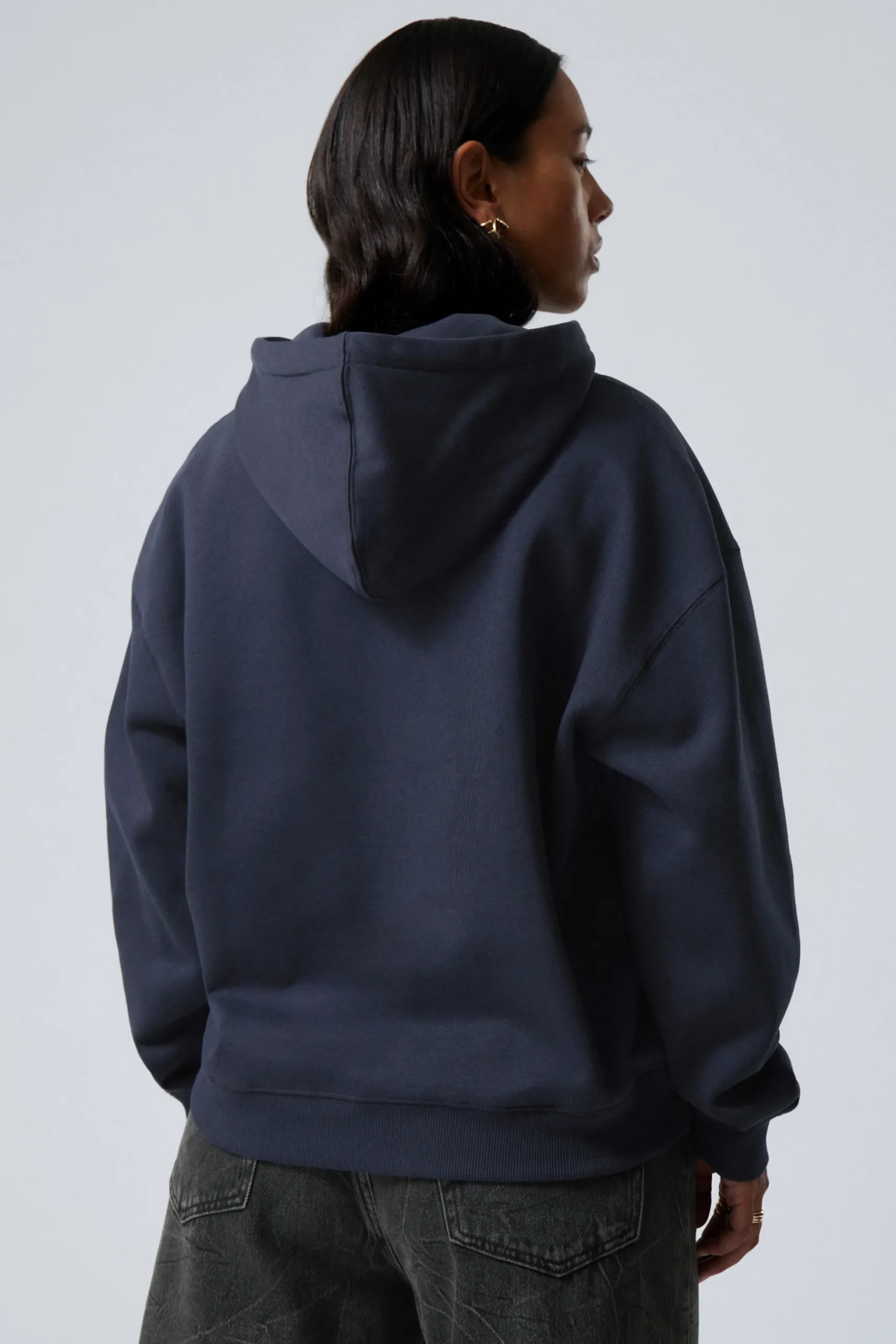 Weekday ESSENCE STANDARD HOODIE dark blue Online
