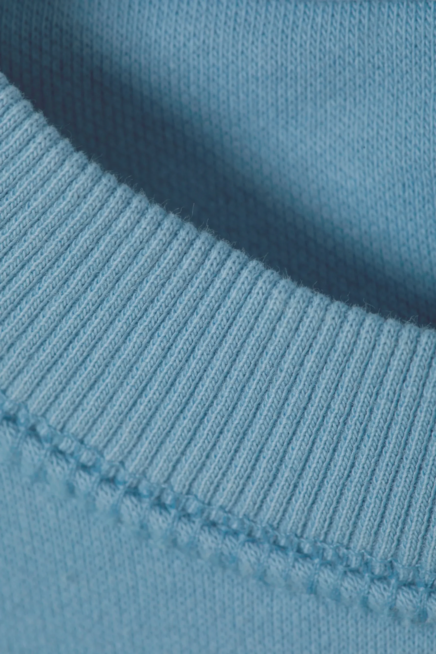Weekday ESSENCE STANDARD SWEATSHIRT washed light blue Clearance