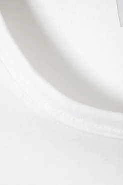 Weekday FITTED SHORT SLEEVE T-SHIRT white Clearance