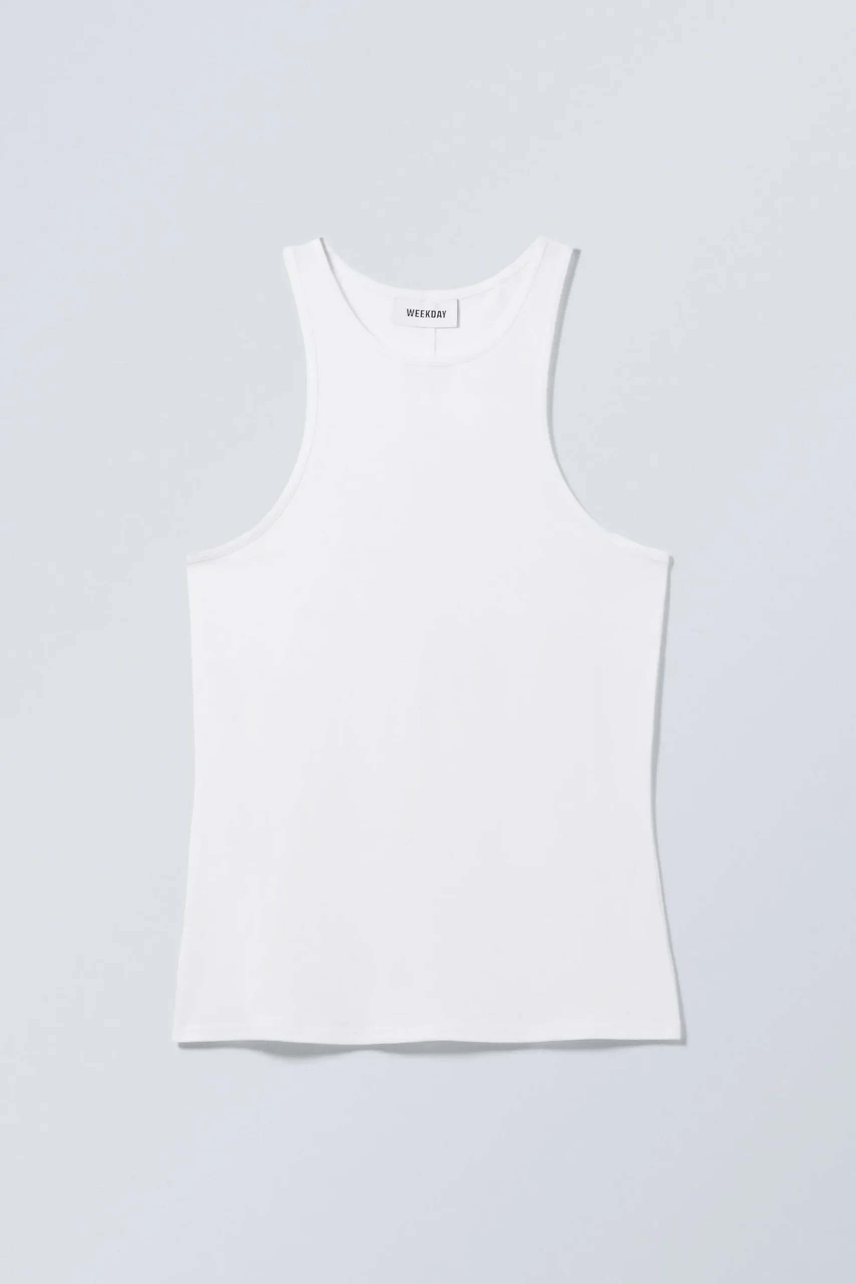 Weekday FITTED TANK TOP white Best