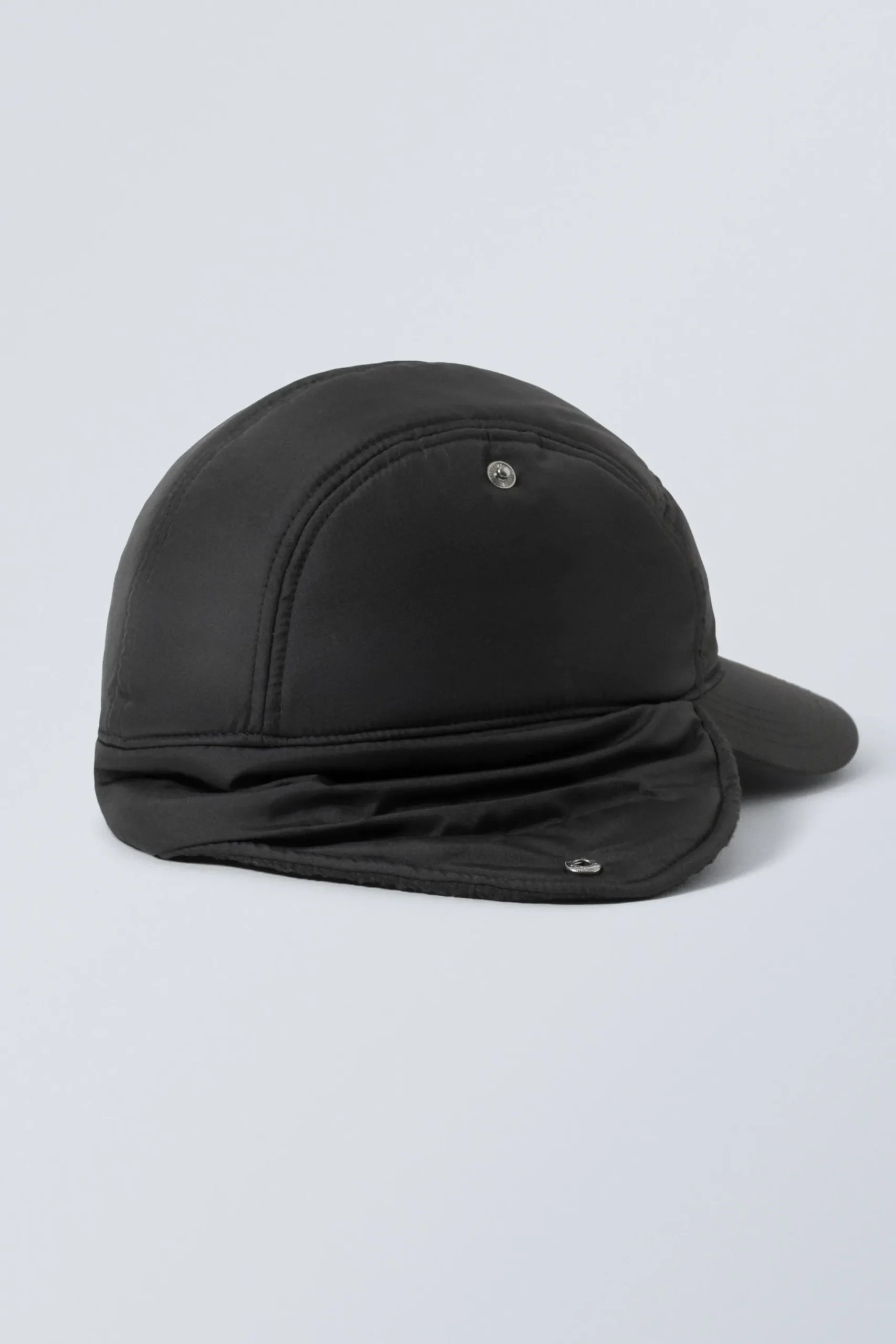 Weekday FLAP CAP black Flash Sale