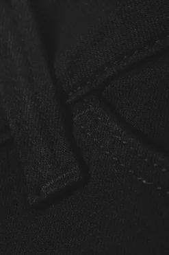 Weekday FLARE LOW WAIST FLARED SKINNY JEANS extra black rinse Clearance