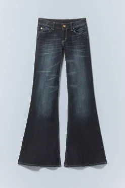 Weekday FLARE LOW WAIST FLARED SKINNY JEANS star blue Online