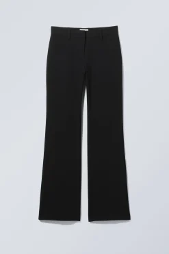 Weekday FLARED SUITING TROUSERS black Flash Sale
