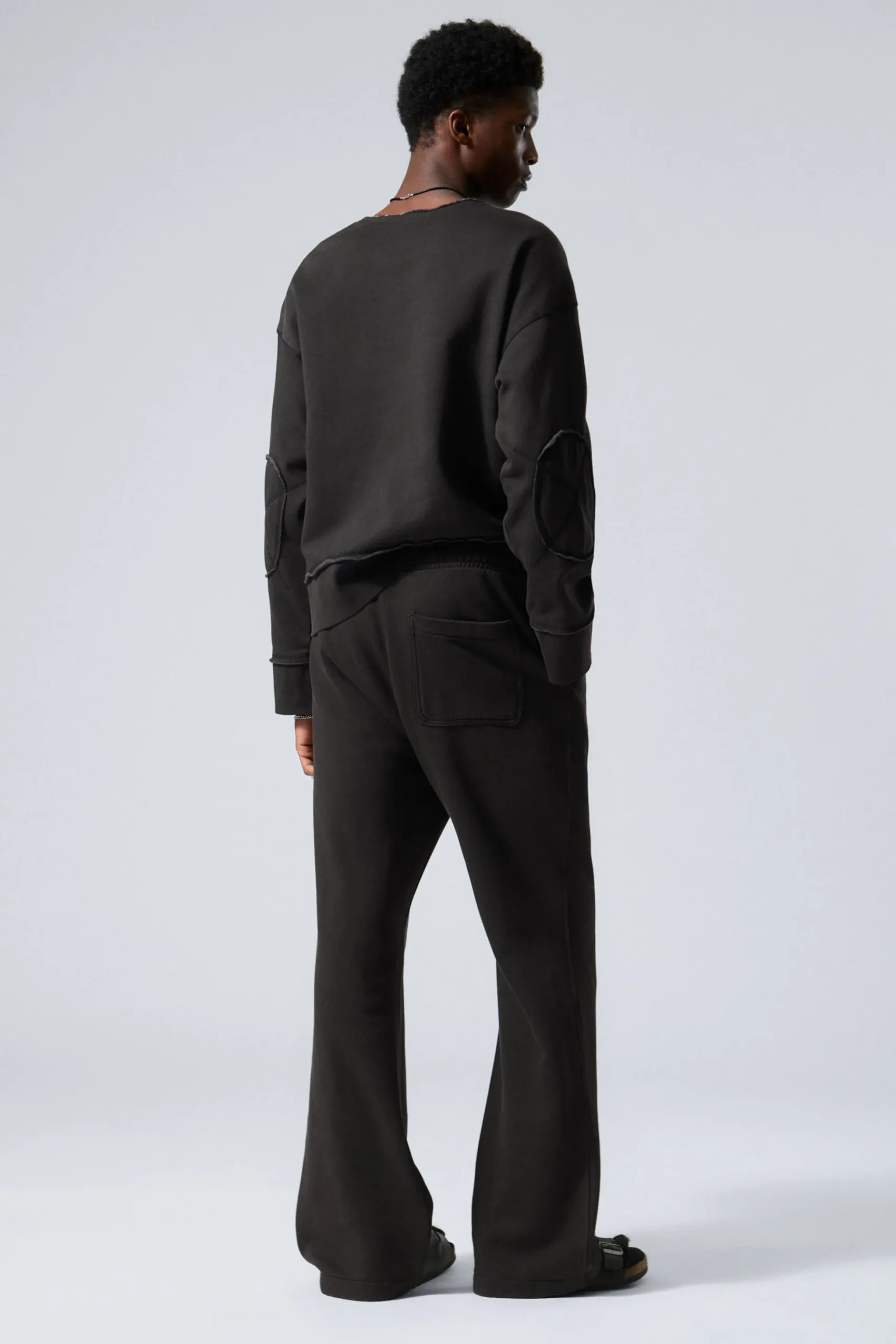 Weekday FLARED SWEATPANTS black Sale
