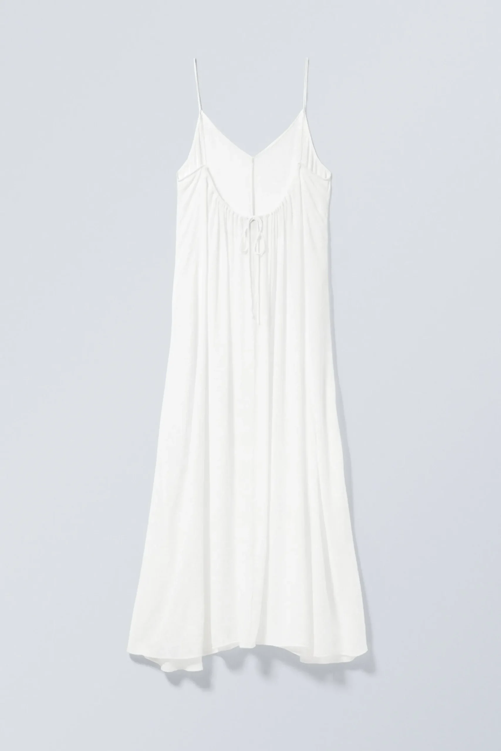 Weekday FLOWY MAXI DRESS white Sale