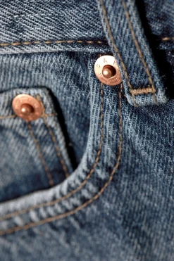 Weekday GALAXY DENIM SHORTS spinel blue Hot
