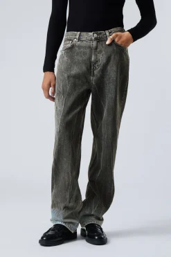 Weekday GALAXY LOOSE STRAIGHT JEANS odd blue Clearance