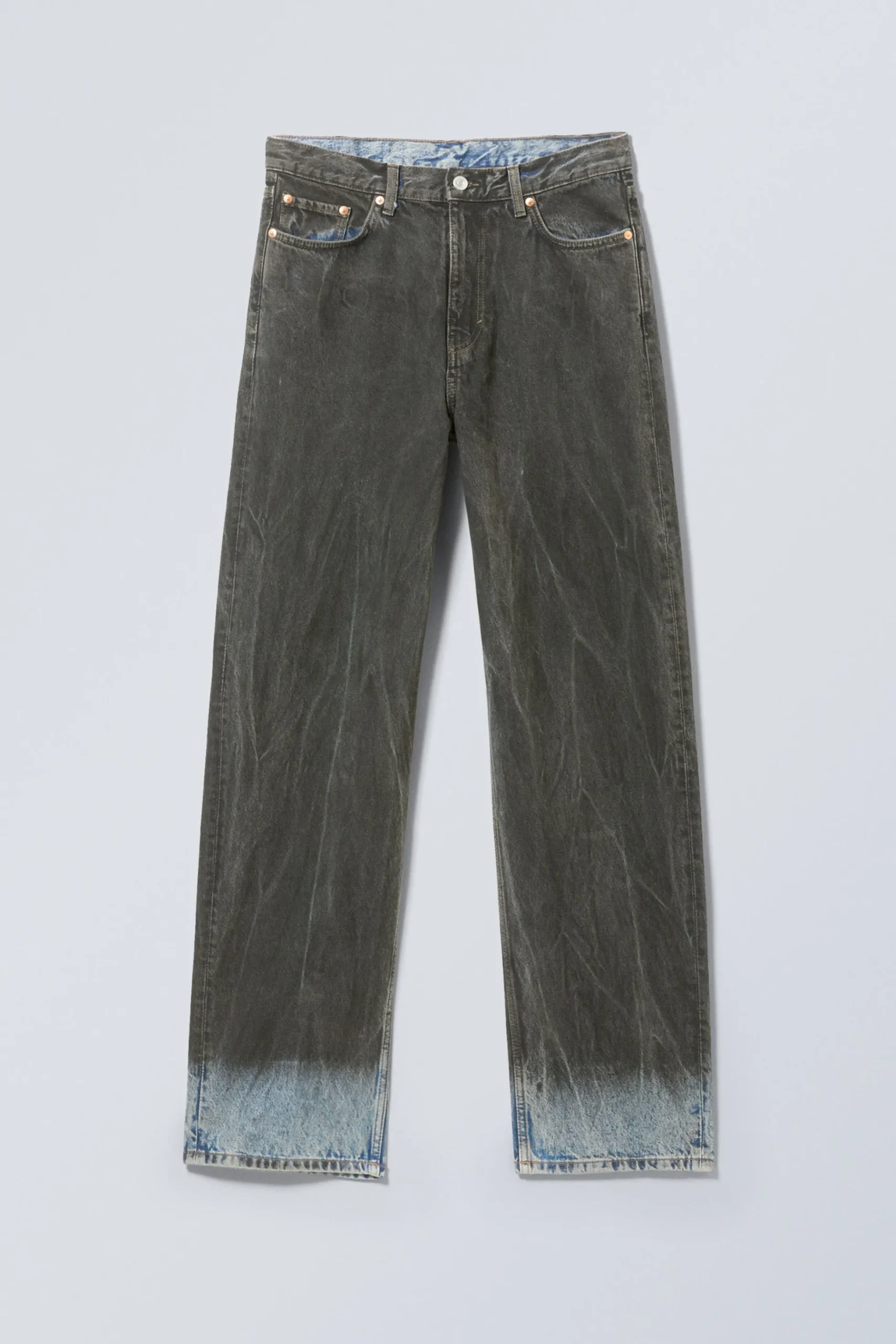 Weekday GALAXY LOOSE STRAIGHT JEANS odd blue Clearance