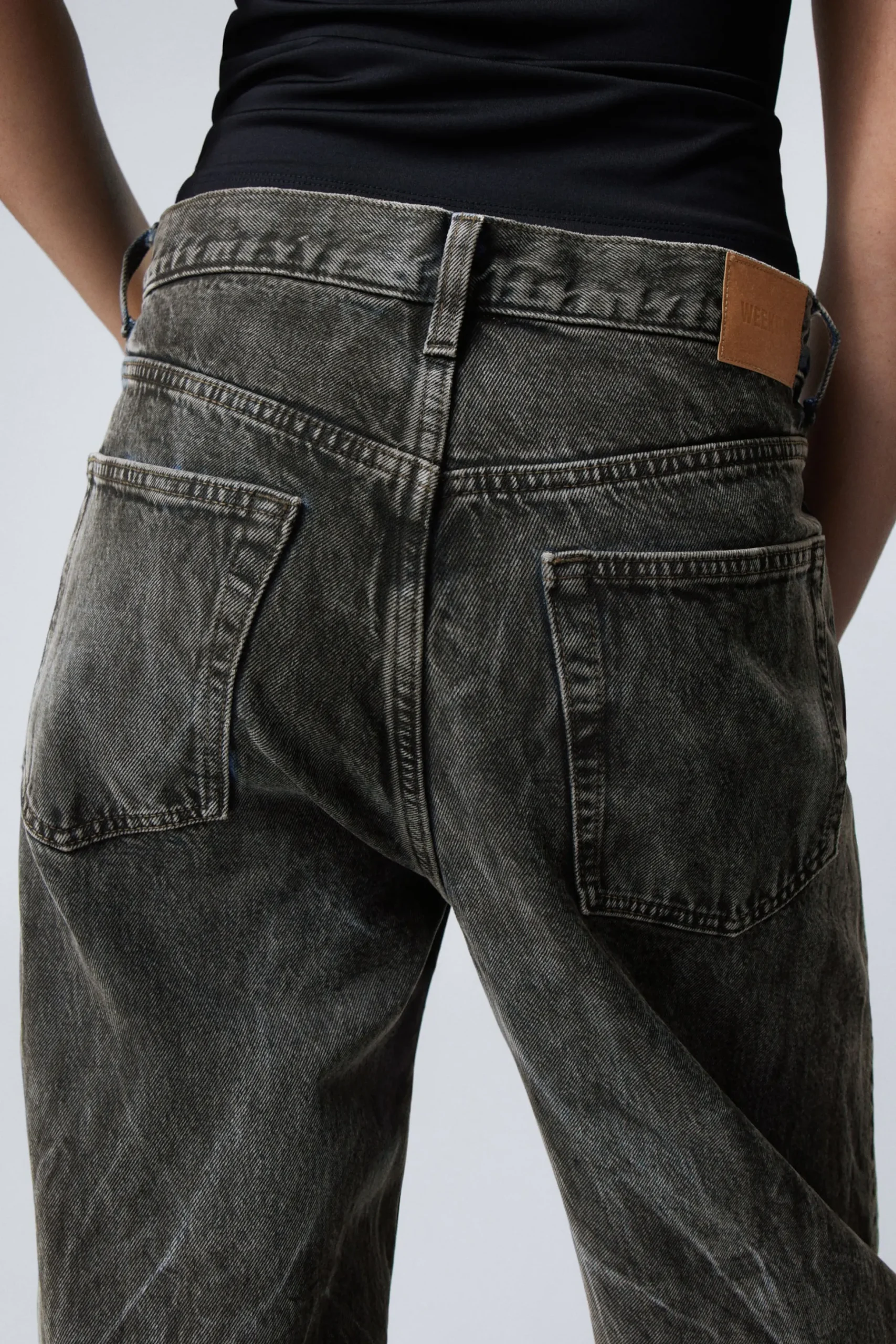 Weekday GALAXY LOOSE STRAIGHT JEANS odd blue Clearance