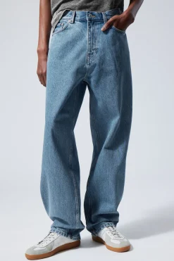 Weekday GALAXY LOOSE STRAIGHT LEG JEANS 90s blue medium blue Store