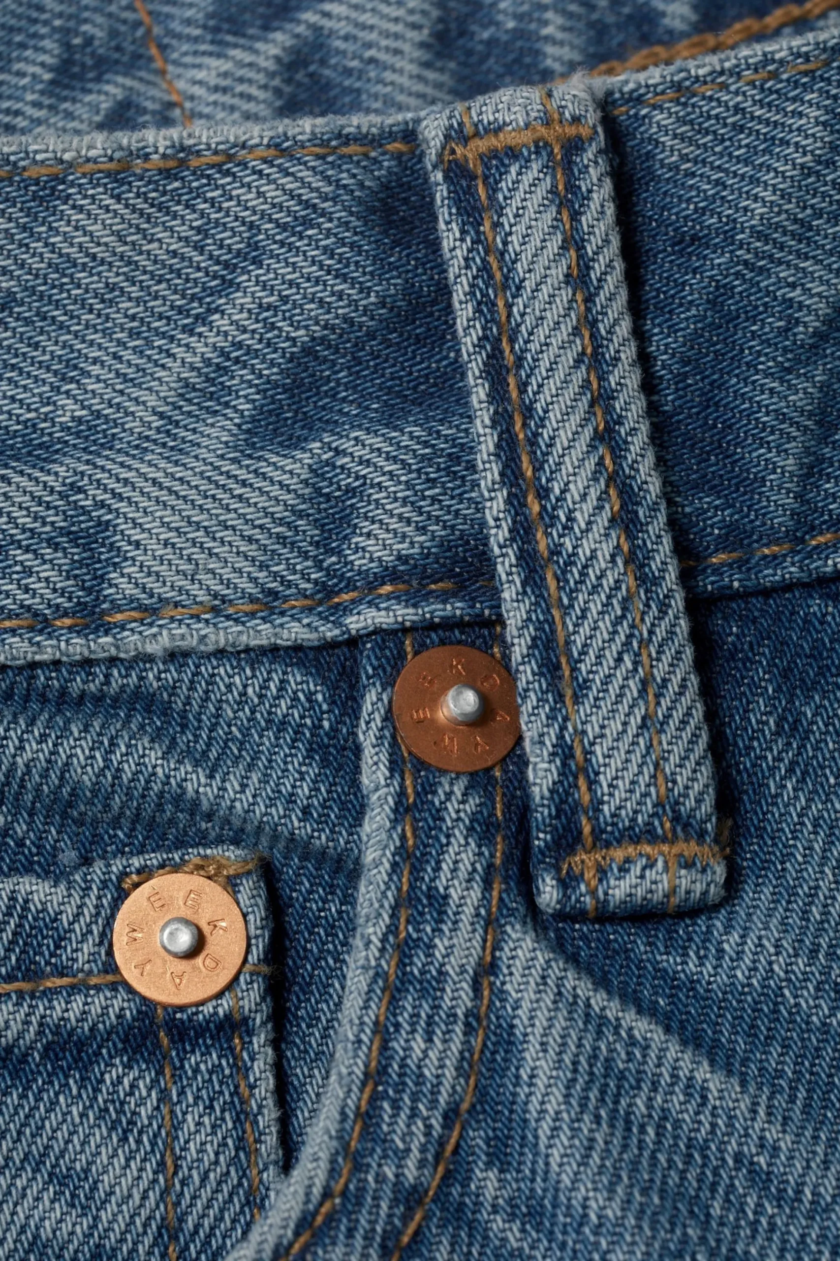 Weekday GALAXY LOOSE STRAIGHT LEG JEANS 90s blue medium blue Store