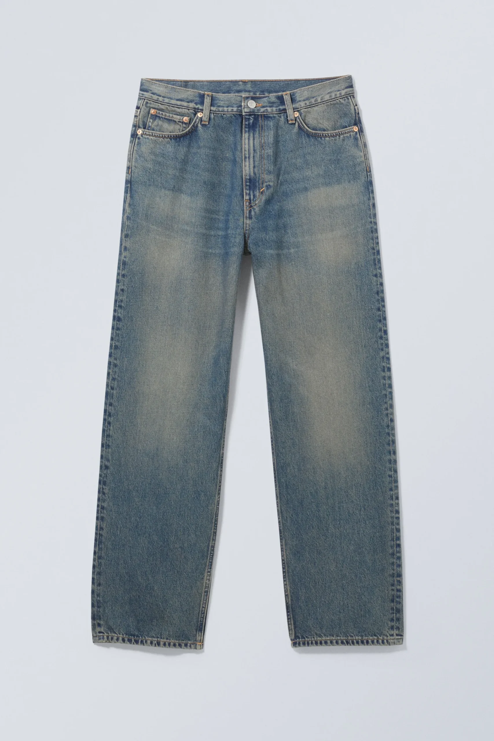 Weekday GALAXY LOOSE STRAIGHT LEG JEANS steel blue medium blue Fashion