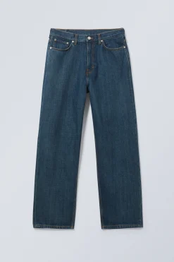 Weekday GALAXY LOOSE STRAIGHT LEG JEANS sapphire blue dark blue Online