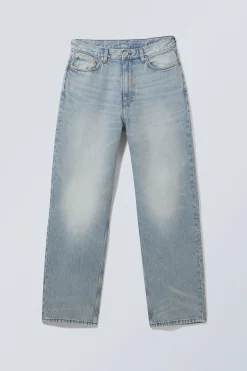 Weekday GALAXY LOOSE STRAIGHT LEG JEANS aeon blue light blue Best Sale